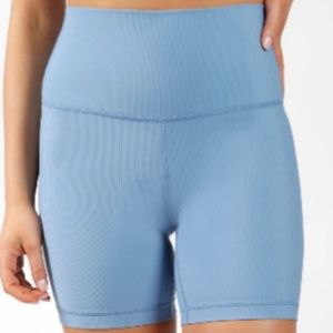 Cute and flattering 90 degree by reflex blue Bootiful biker shorts